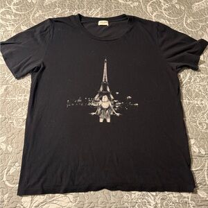 Saint Laurent Black T-Shirt